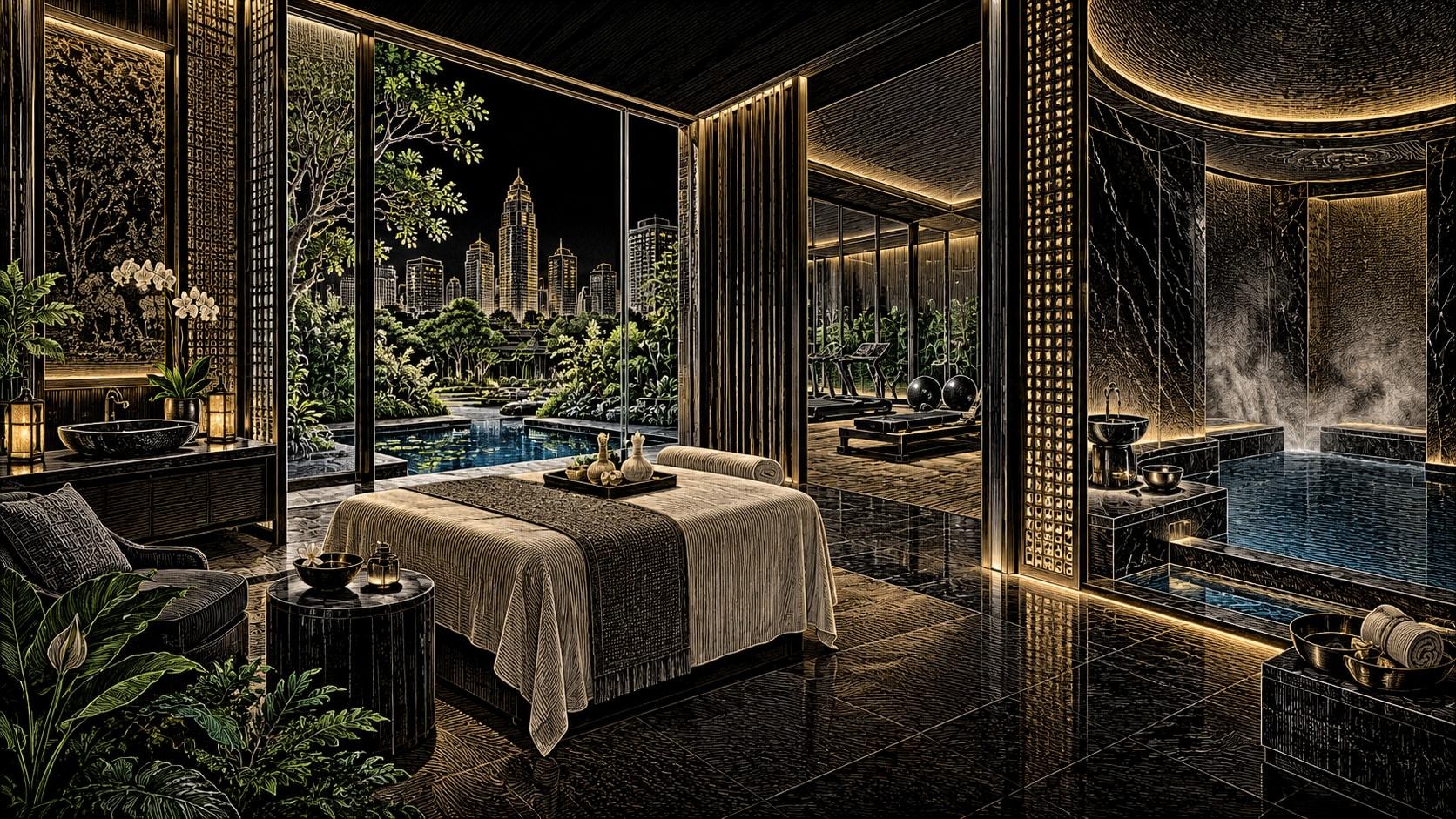 Illustration of Sindhorn Wellness by Resense at Sindhorn Kempinski Hotel Bangkok