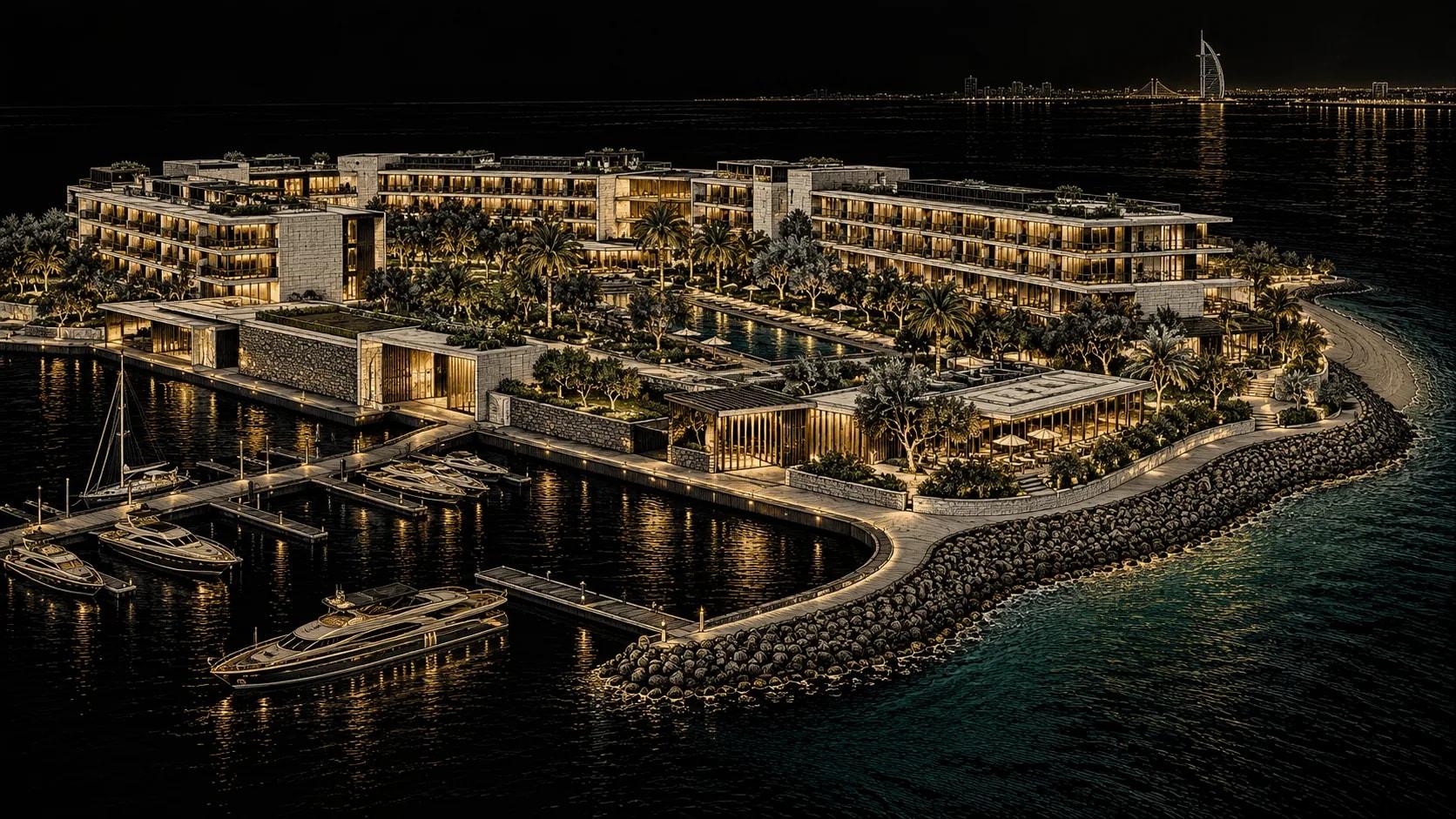 Illustration of Bulgari Resort Dubai