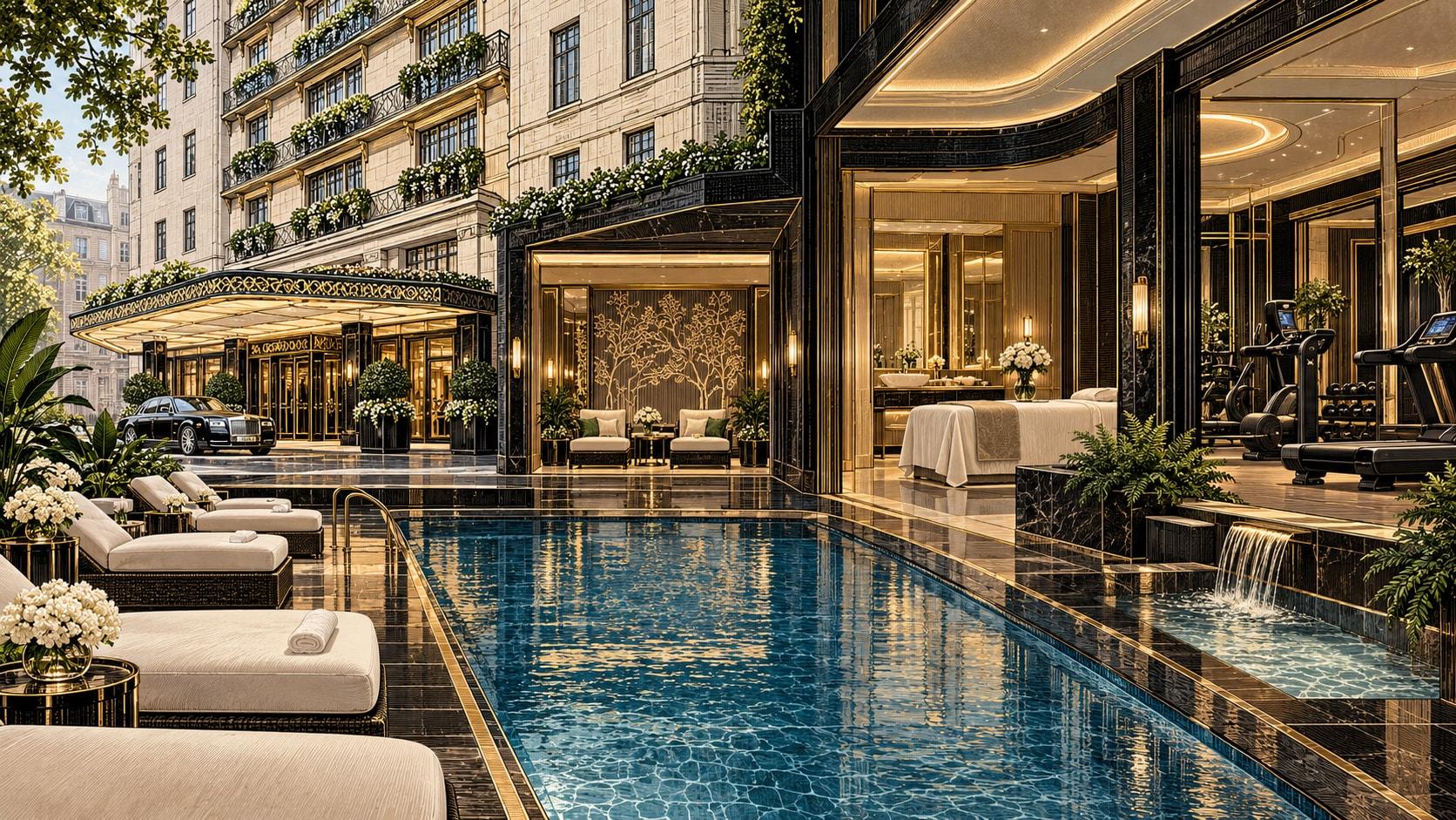 Illustration of The Dorchester Spa at The Dorchester