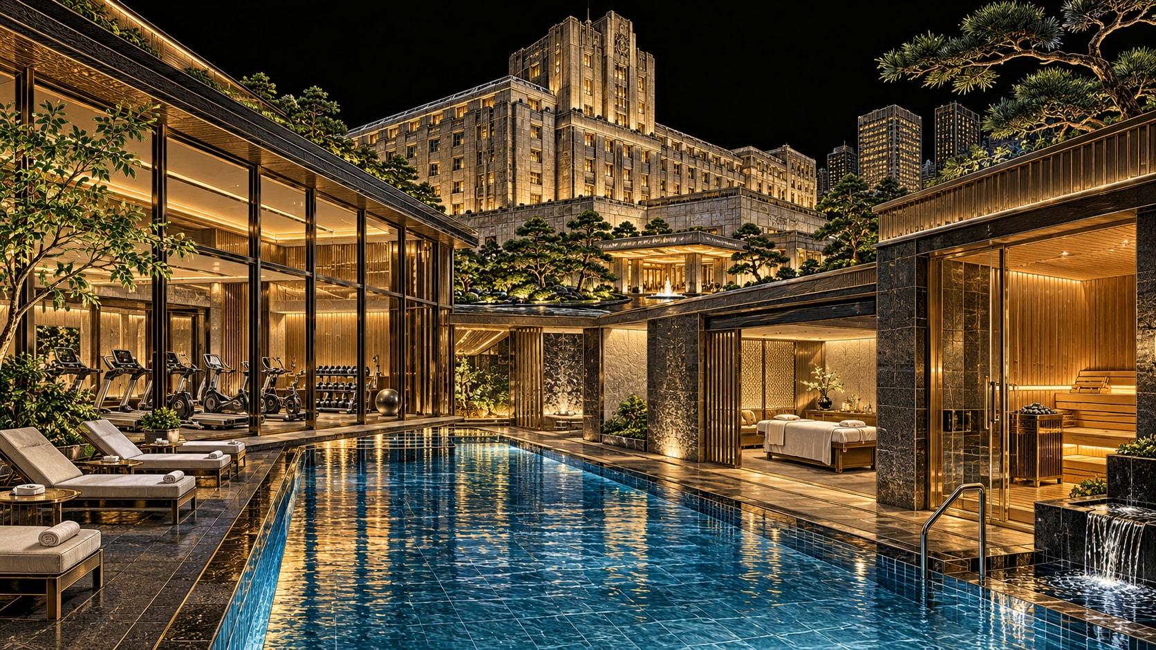 Illustration of Wellness & Fitness at Imperial Hotel Tokyo