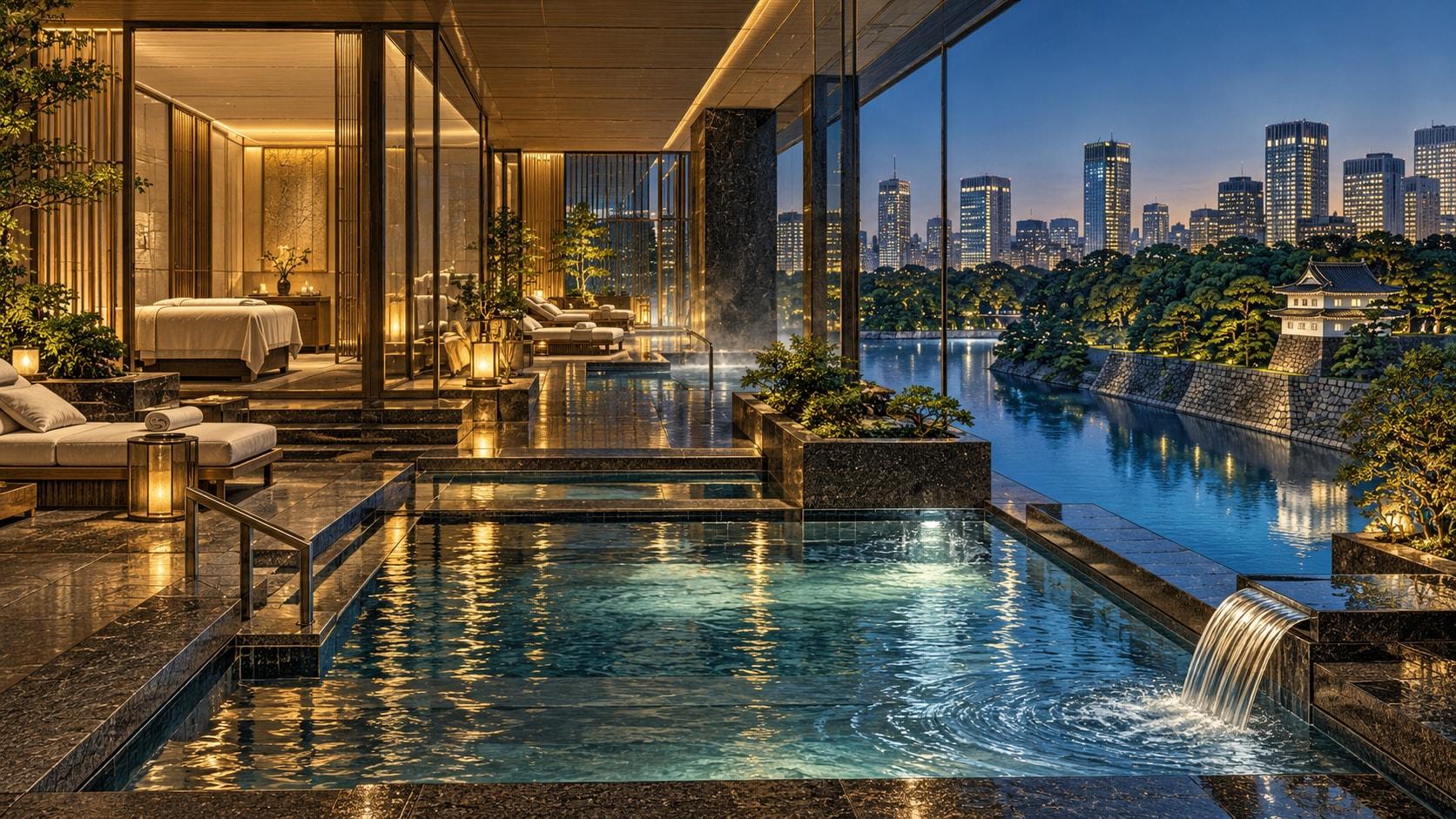 Illustration of evian SPA TOKYO at Palace Hotel Tokyo