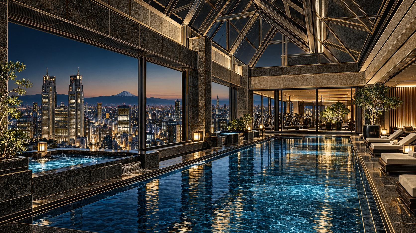 Illustration of Club on the Park at Park Hyatt Tokyo