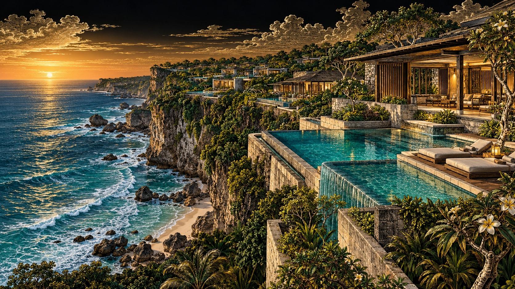 Illustration of Six Senses Uluwatu