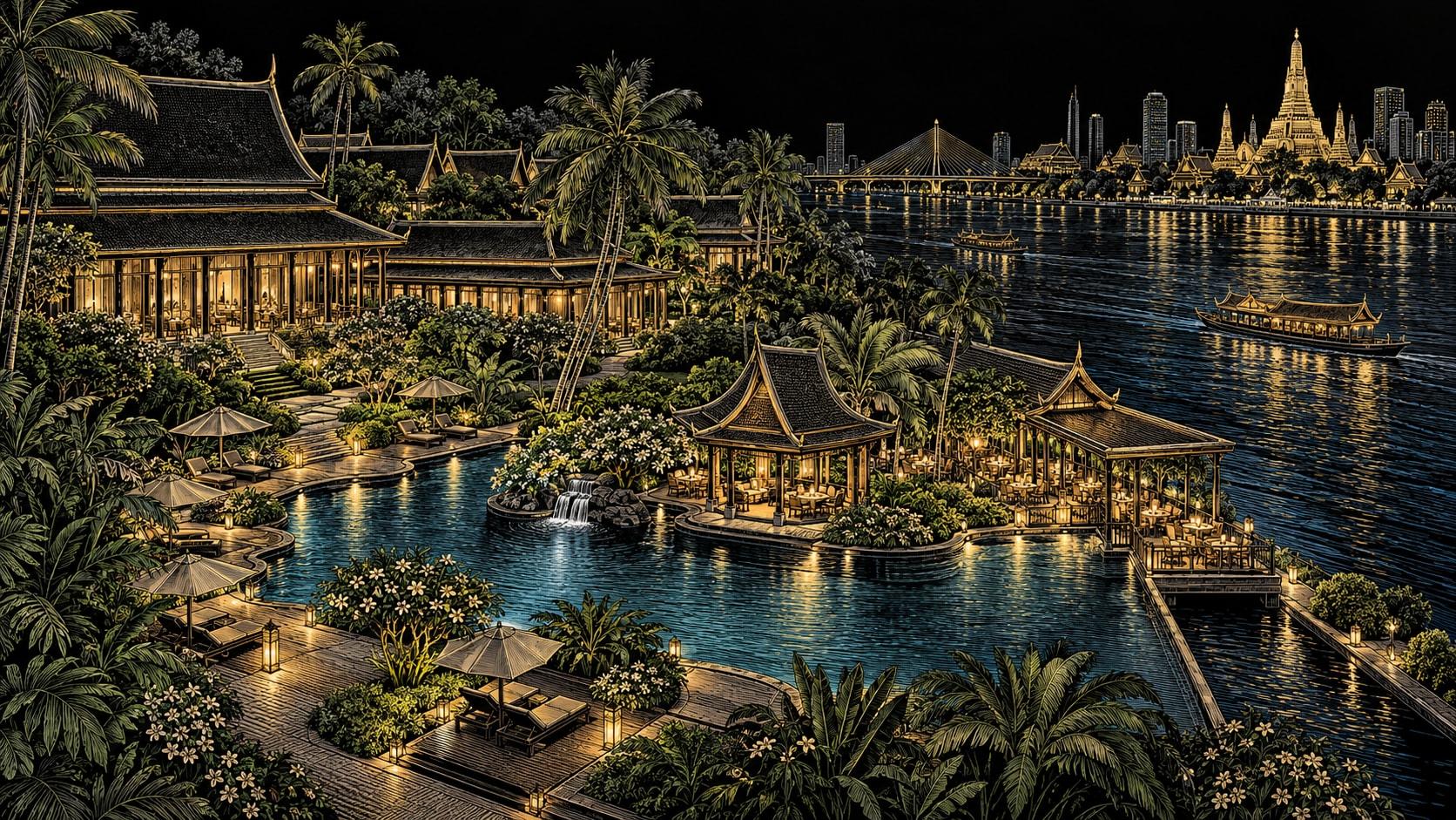 Illustration of Anantara Riverside Bangkok Resort