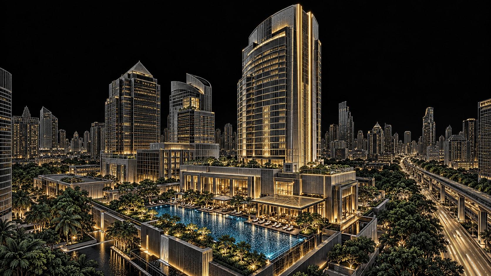 Illustration of Conrad Bangkok