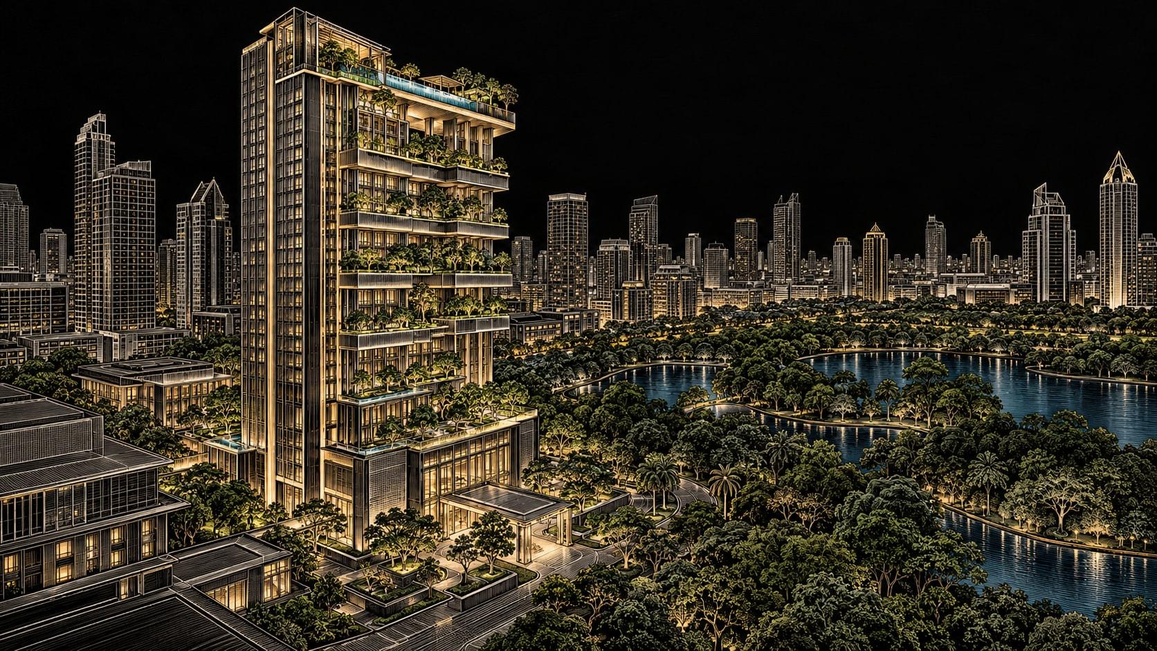 Illustration of Sindhorn Kempinski Hotel Bangkok