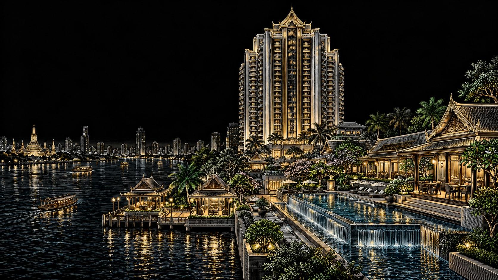 Illustration of The Peninsula Bangkok