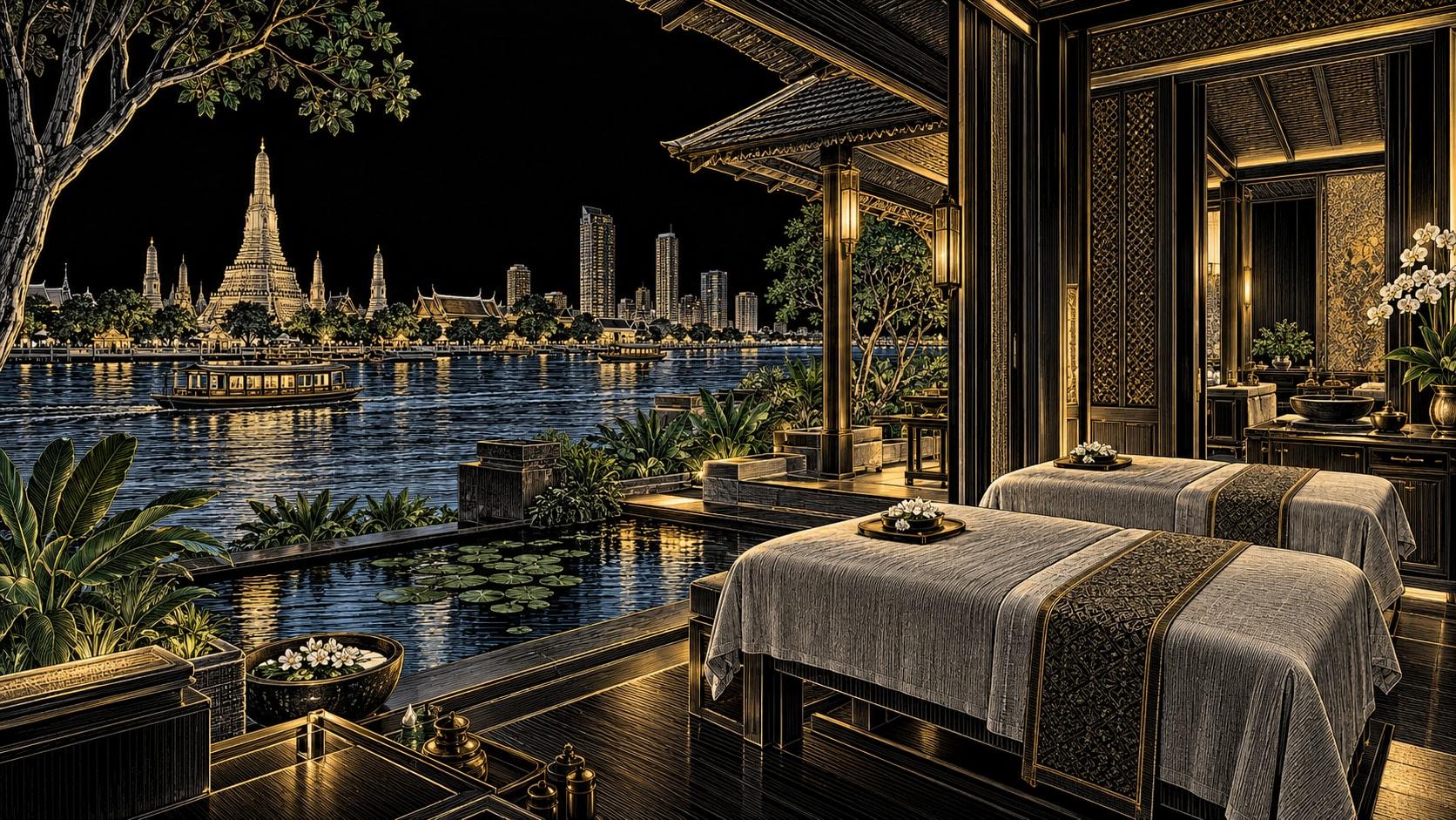 Illustration of The Peninsula Spa at The Peninsula Bangkok