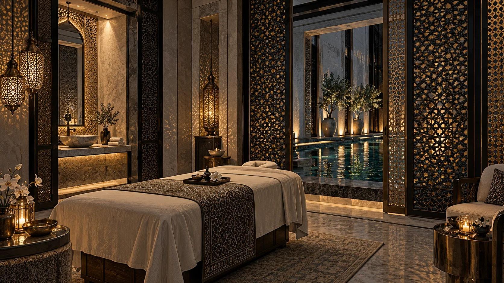 Illustration of The Pearl Spa and Wellness Jumeirah at Four Seasons Resort Dubai at Jumeirah Beach