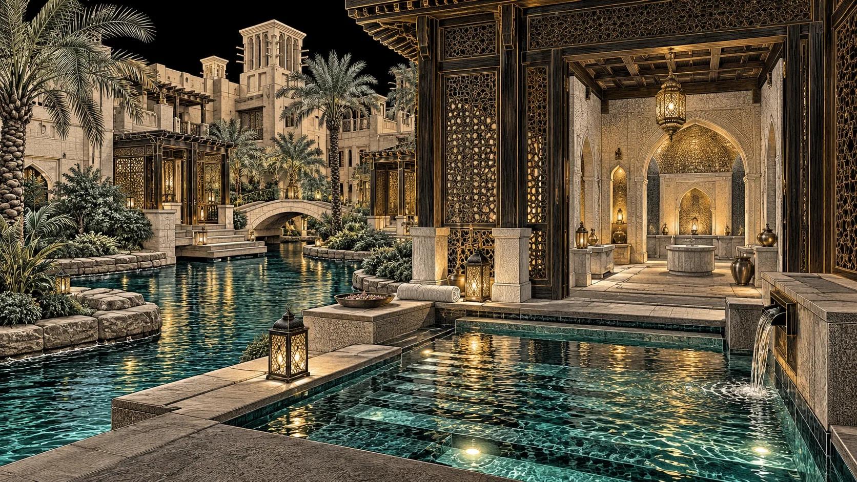 Illustration of Talise Spa at Jumeirah Al Naseem