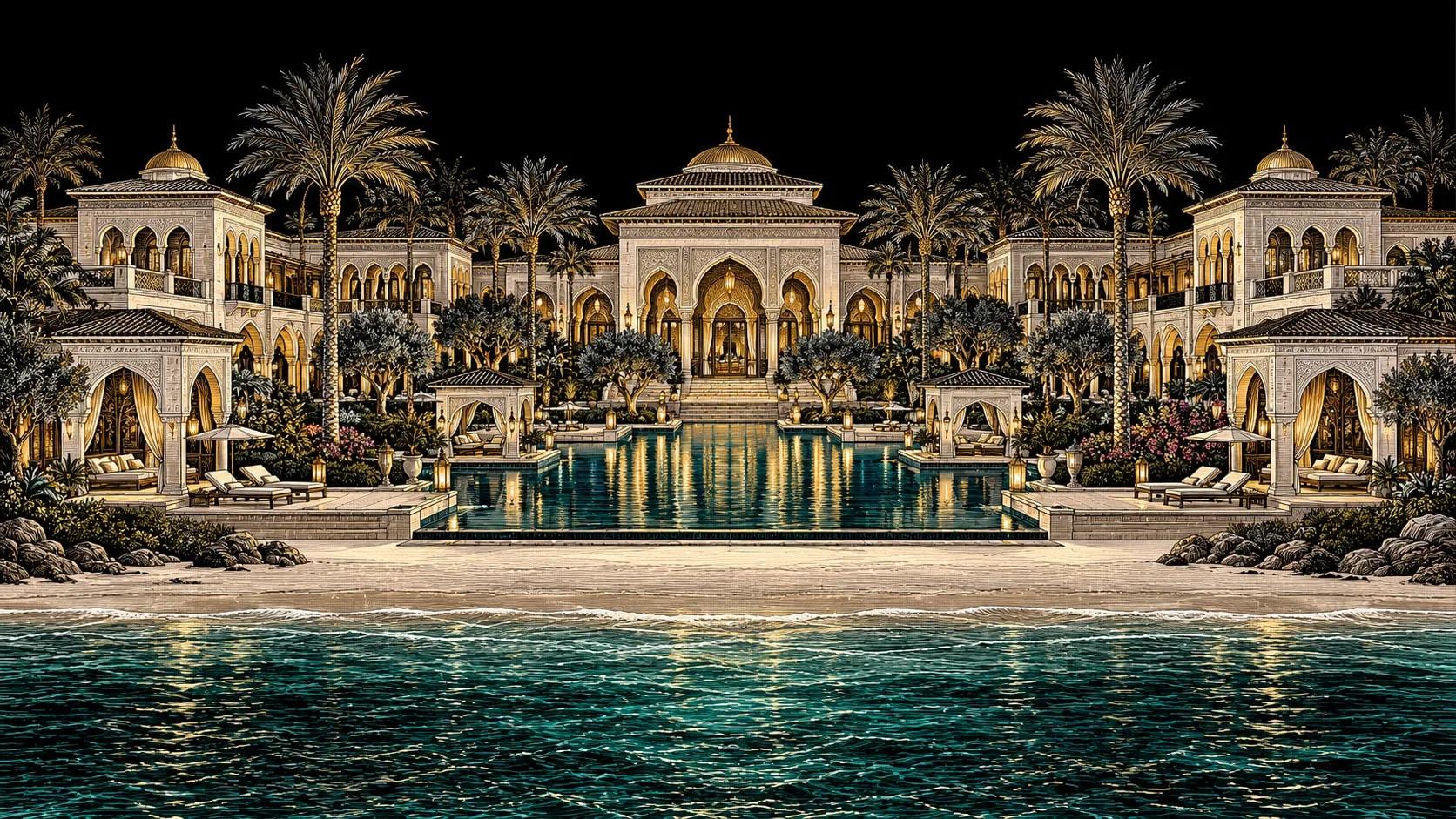 Illustration of One&Only The Palm