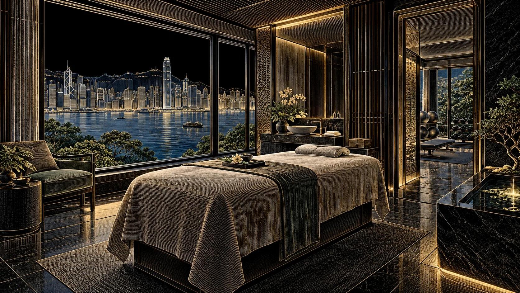 Illustration of YUN WELLNESS at Island Shangri-La, Hong Kong