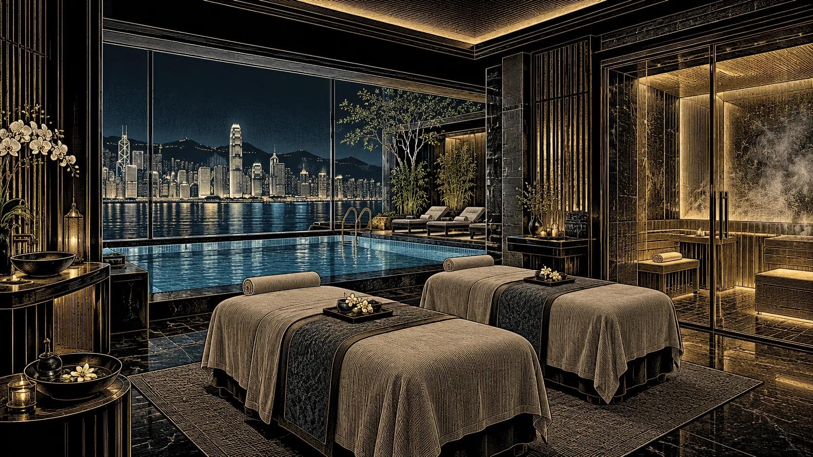 Illustration of The Spa and Health Club at Kowloon Shangri-La, Hong Kong