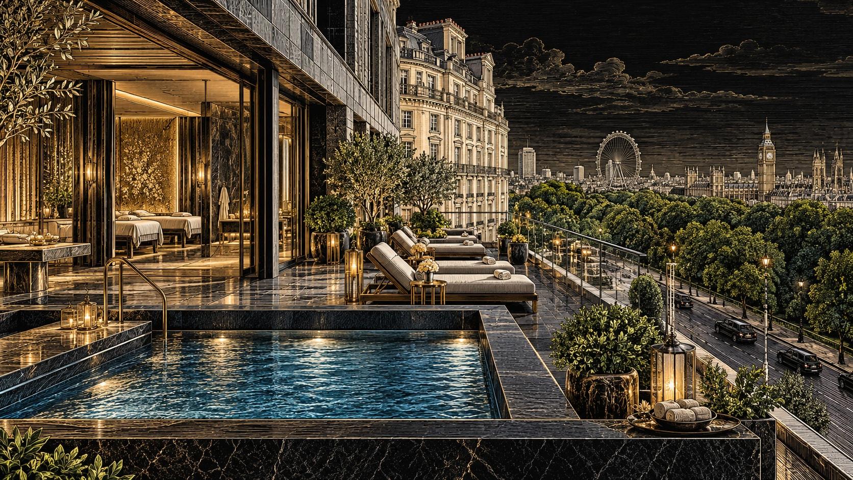 Illustration of Four Seasons Spa at Four Seasons Hotel London at Park Lane