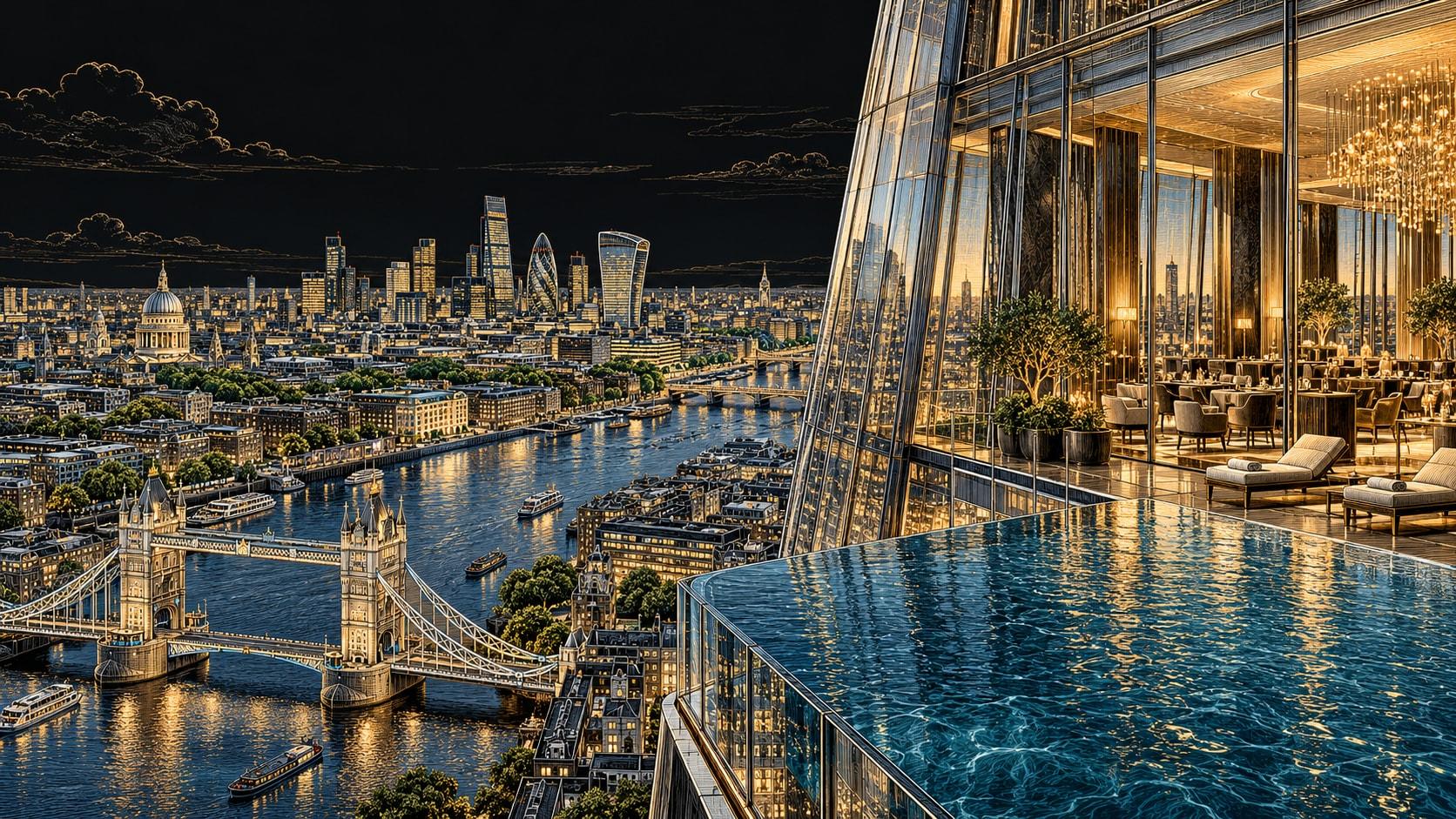 Illustration of Shangri-La The Shard, London