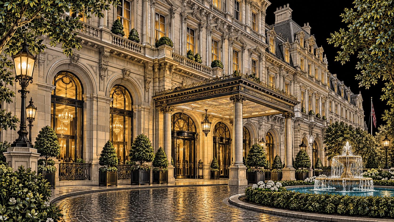 Illustration of The Langham, London