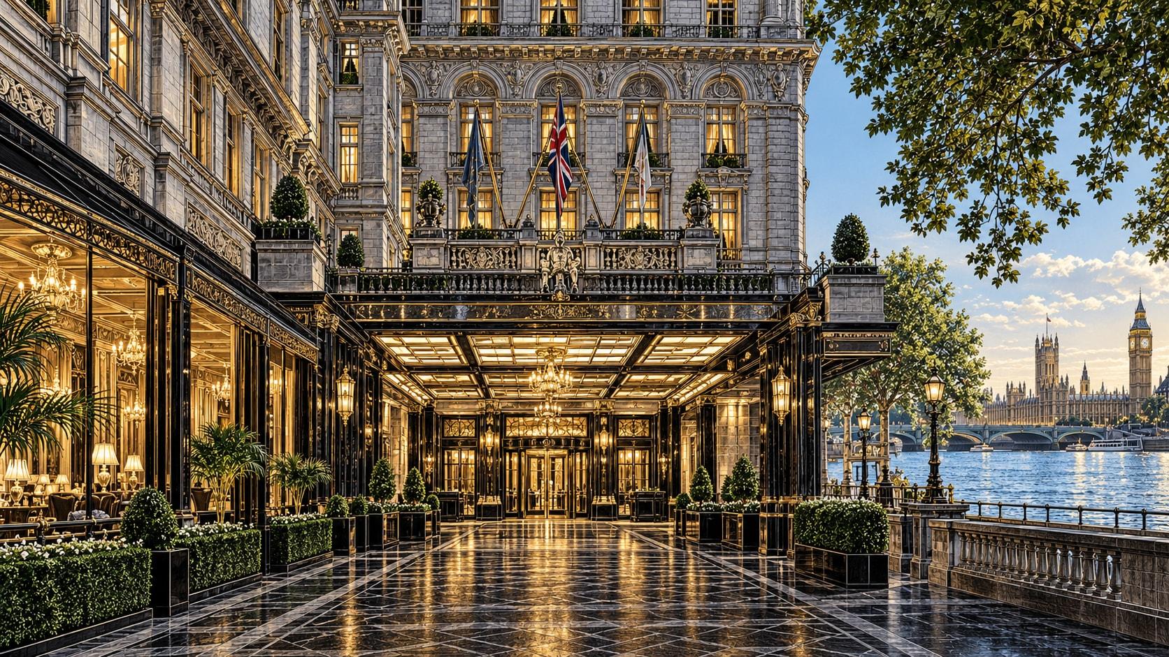 Illustration of The Savoy, A Fairmont Hotel