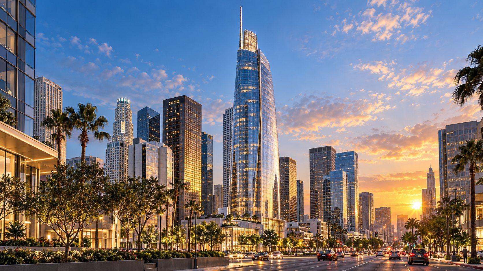 Illustration of InterContinental Los Angeles Downtown