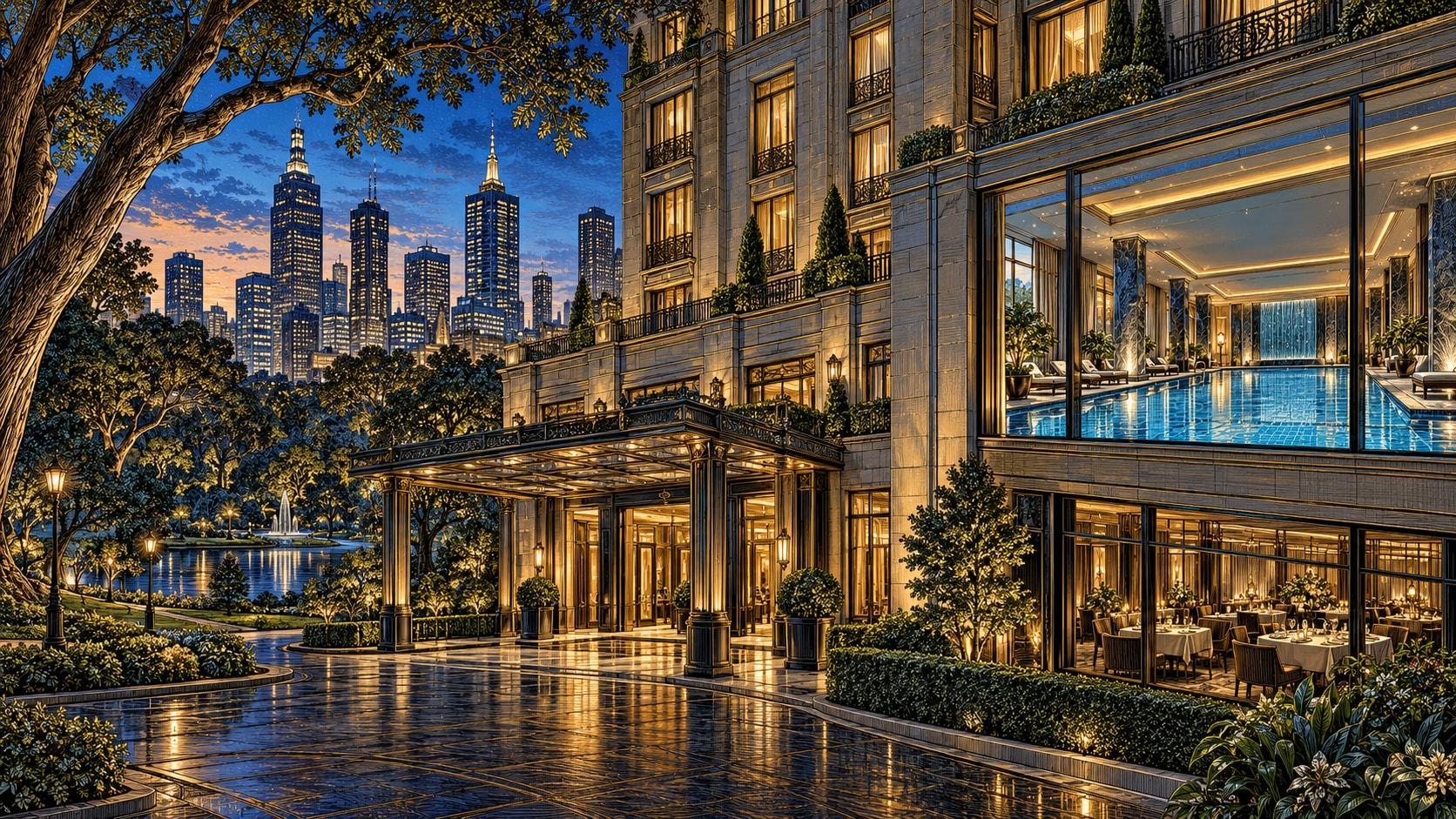 Illustration of Park Hyatt Melbourne