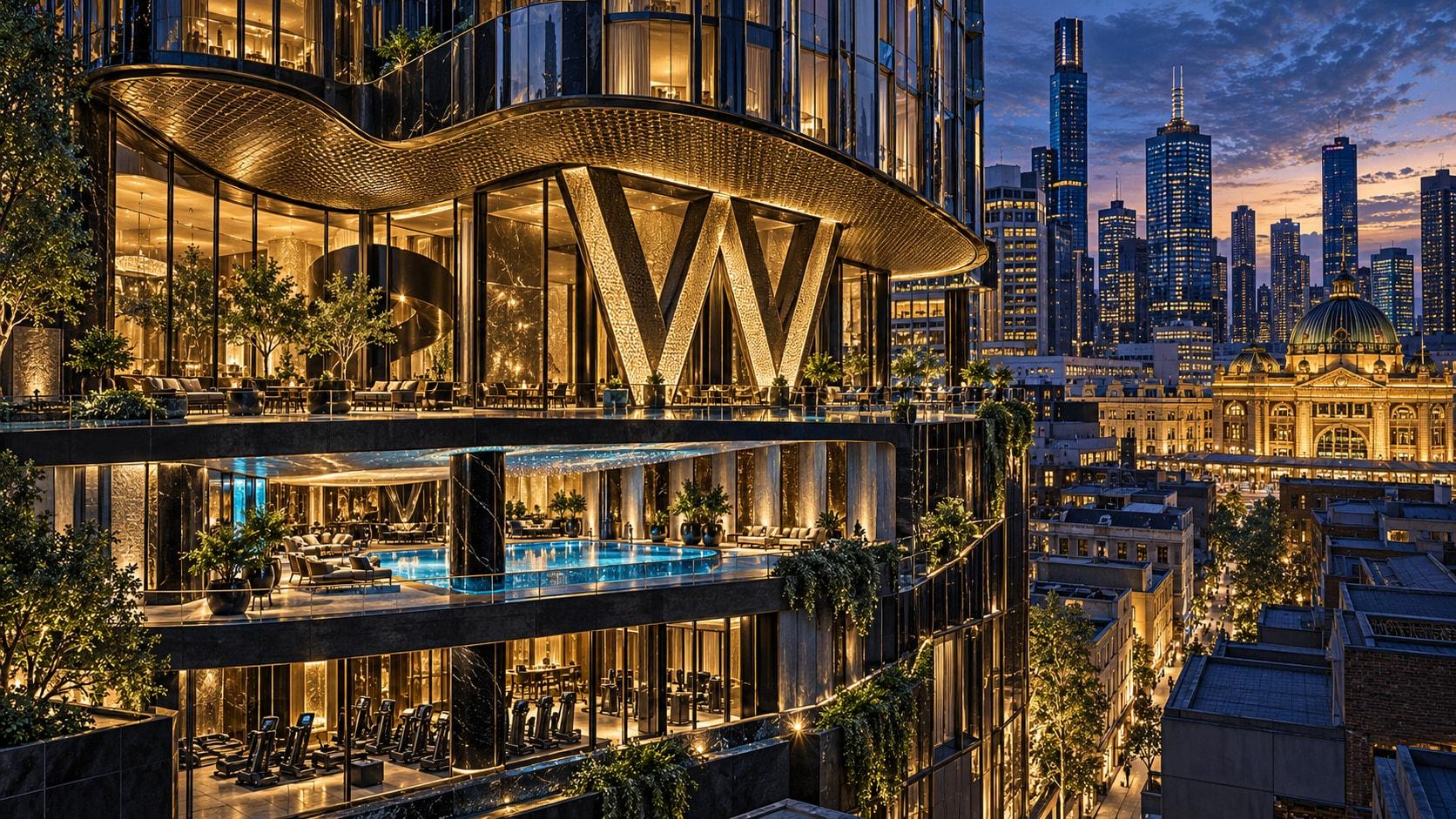 Illustration of W Melbourne