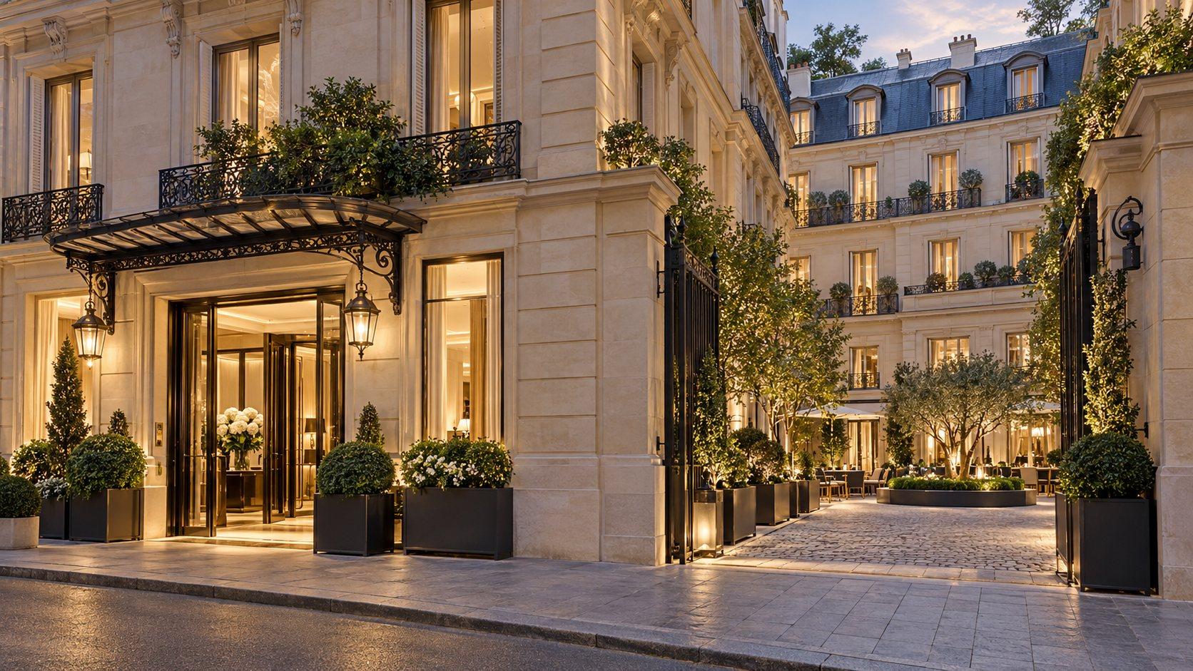 Illustration of Mandarin Oriental, Paris