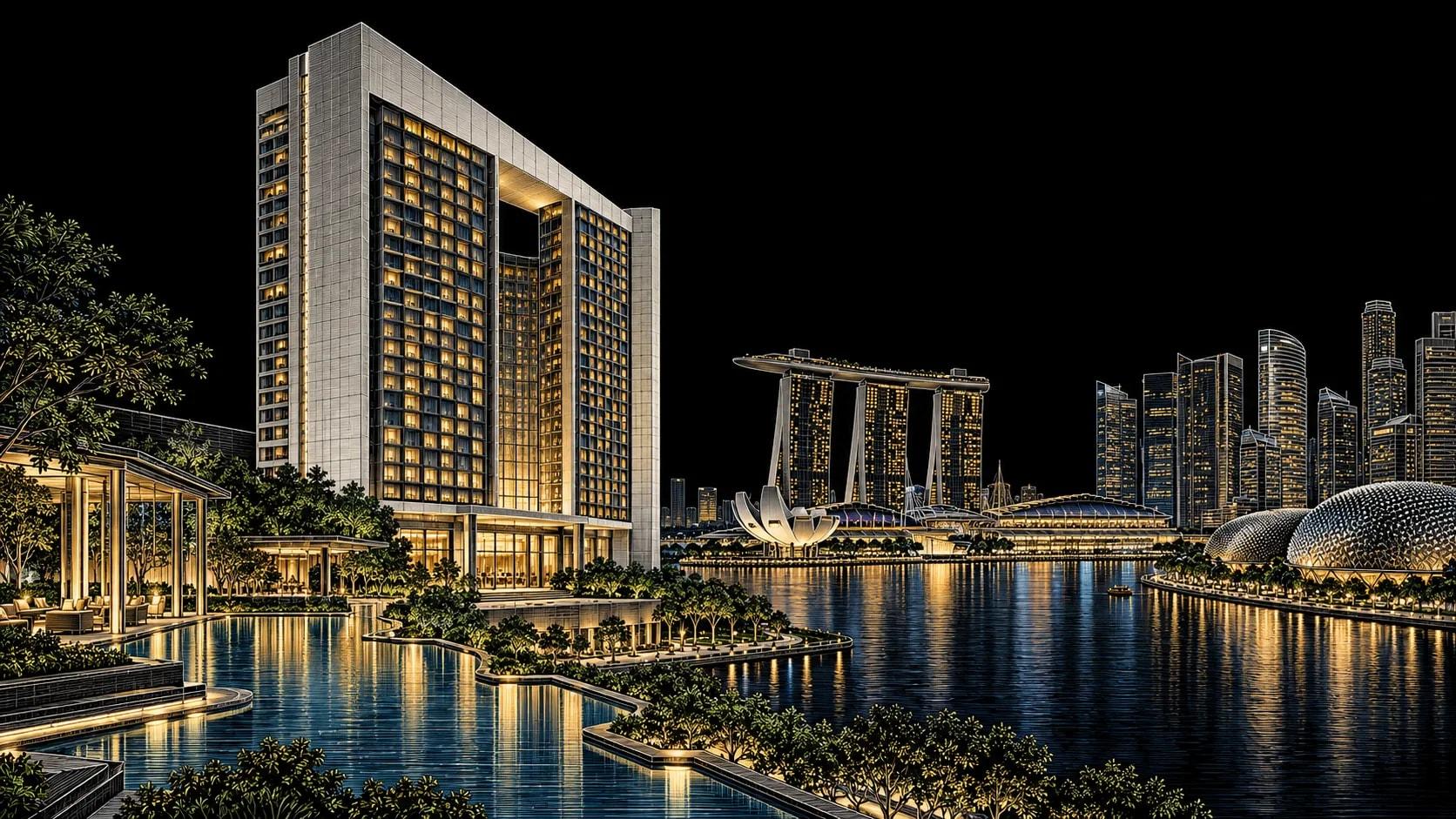 Illustration of The Ritz-Carlton, Millenia Singapore