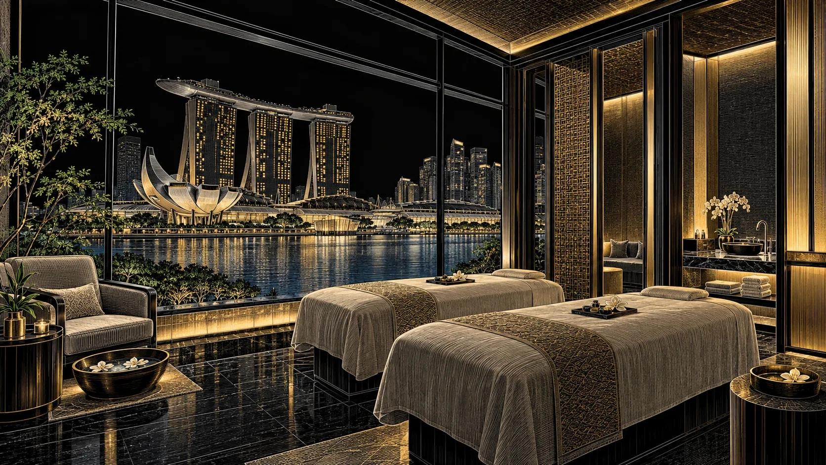 Illustration of The Ritz-Carlton Spa at The Ritz-Carlton, Millenia Singapore