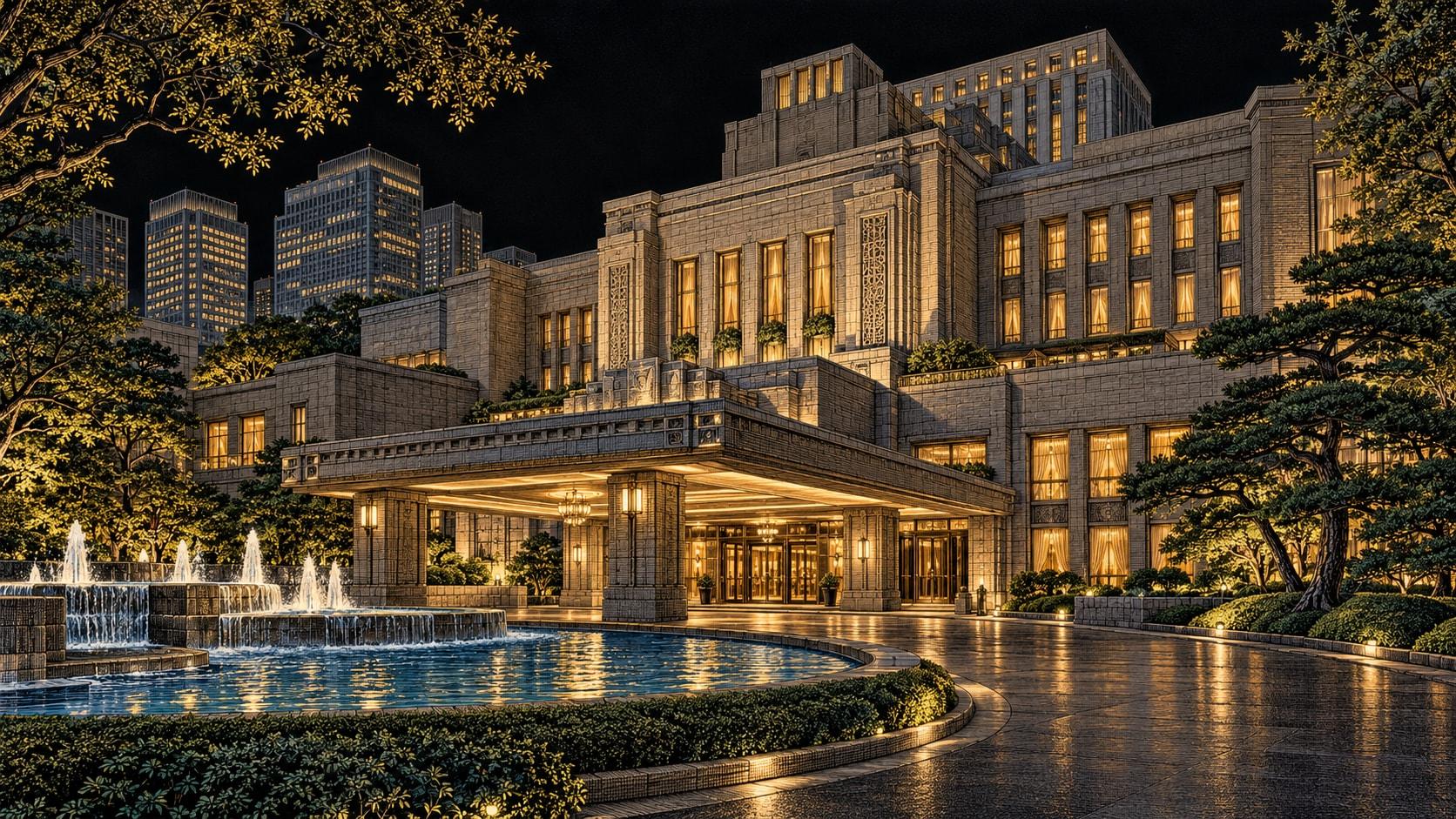 Illustration of Imperial Hotel Tokyo