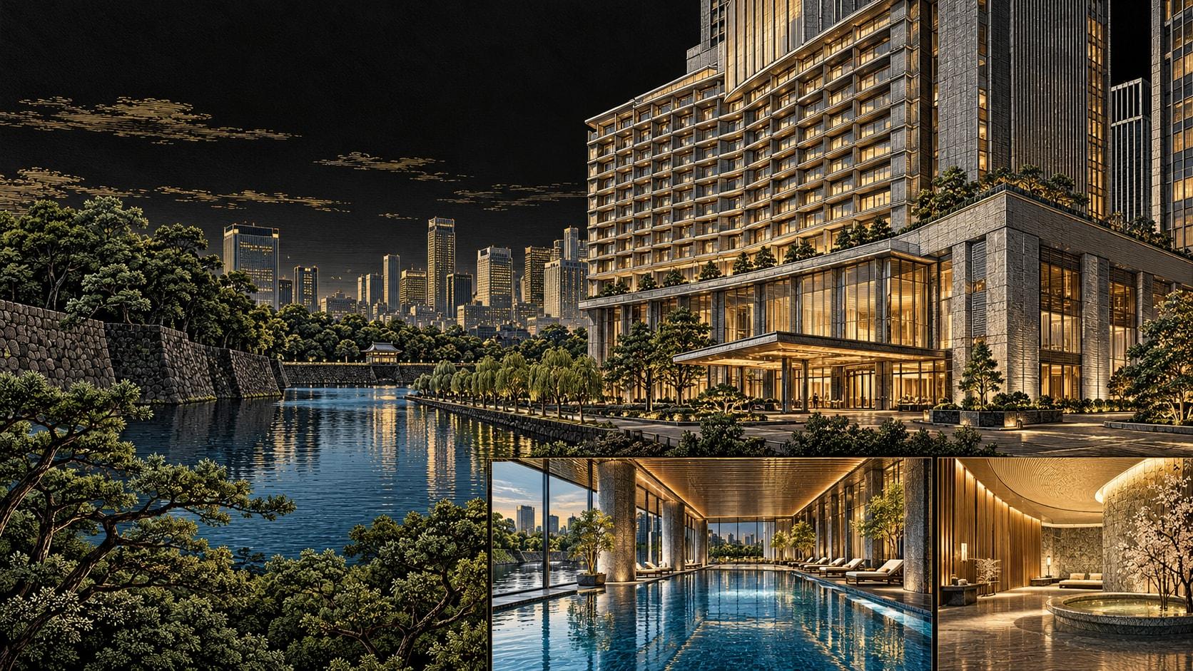Illustration of Palace Hotel Tokyo