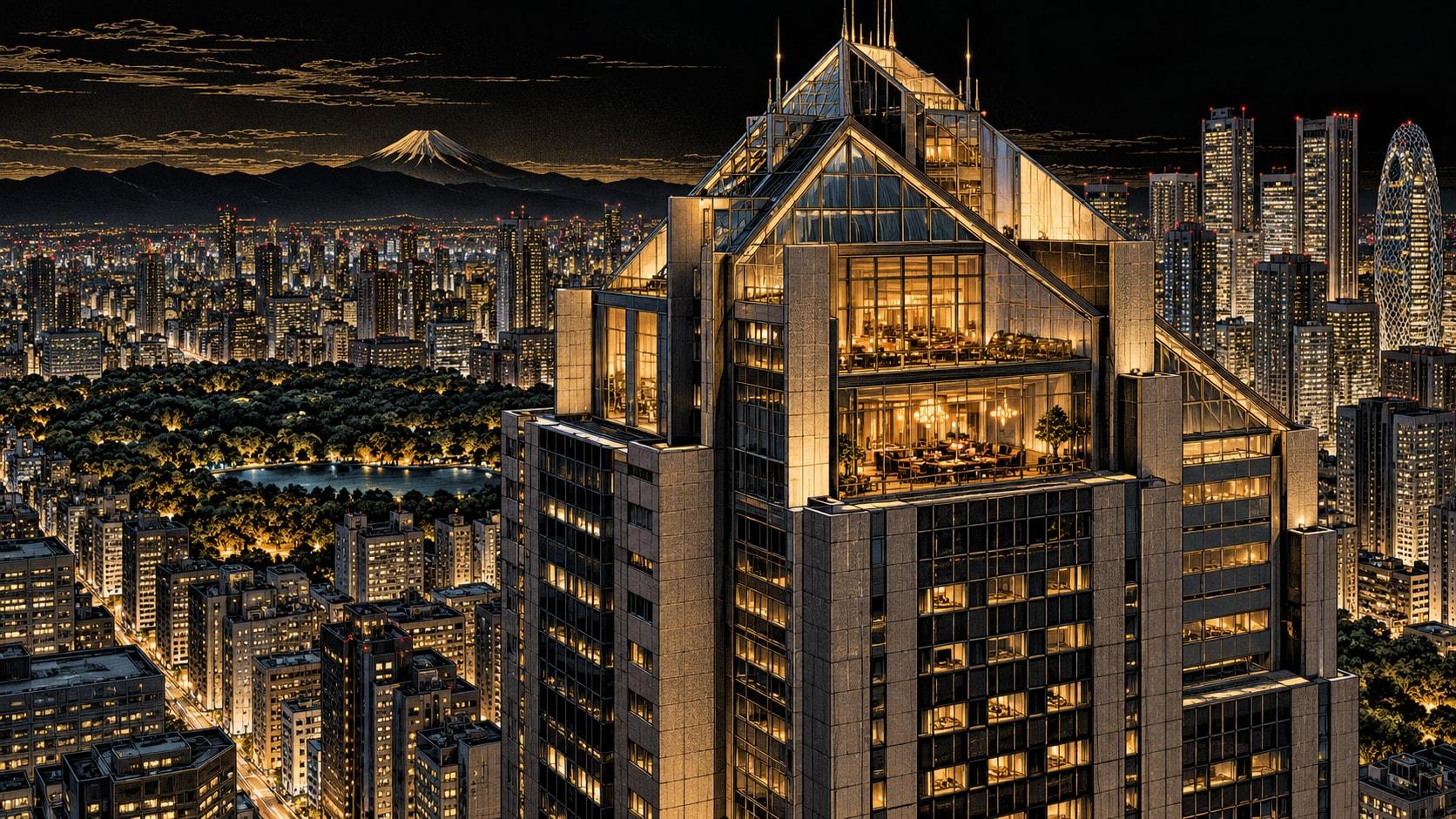 Illustration of Park Hyatt Tokyo