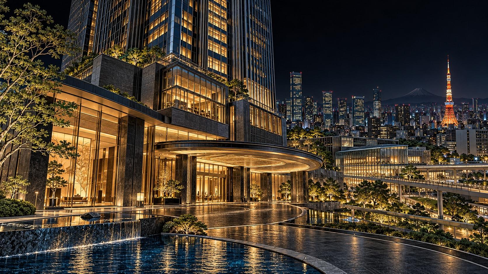 Illustration of The Ritz-Carlton, Tokyo